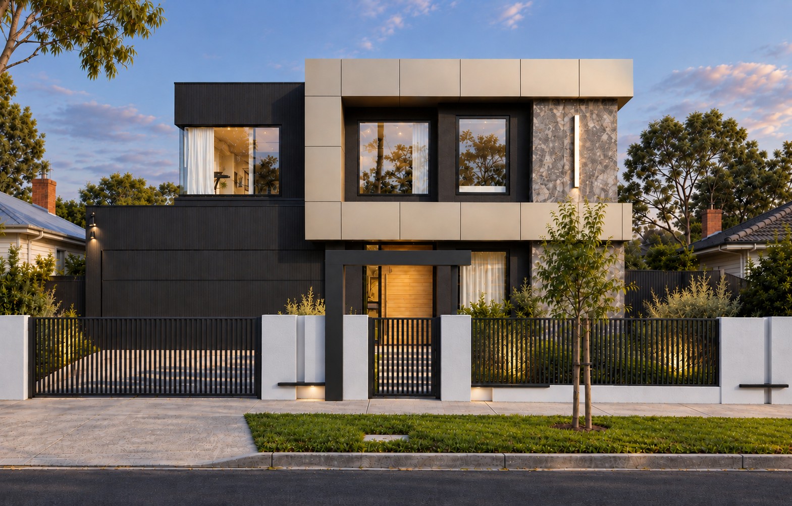 Centre Road, Oakleigh South. A visualisation of interiors from a home in Oakleigh South.