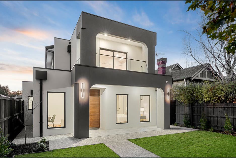 Fisher Street, Malvern East. A completed home in Malvern East.